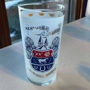1968 Kentucky Derby mint julep glass